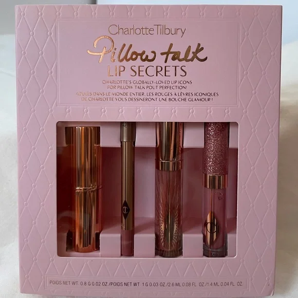 CHARLOTTE TILBURY NIB PILLOW TALK LIP SECRETS SET - Picture 3 of 3